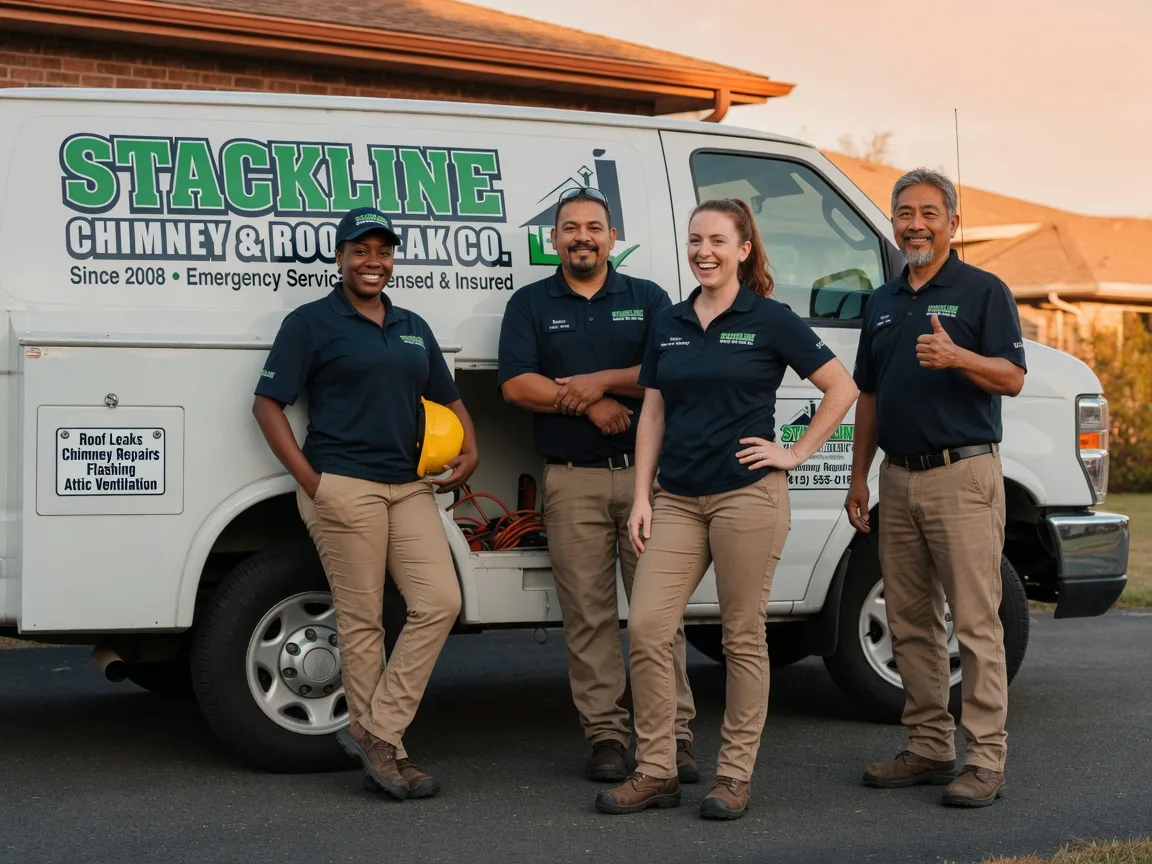 Chimney flashing repair company in Dodd City, TX